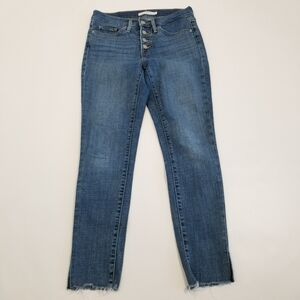 Levi's 311 Shaping Skinny Ankle Jeans Button Fly Size 26